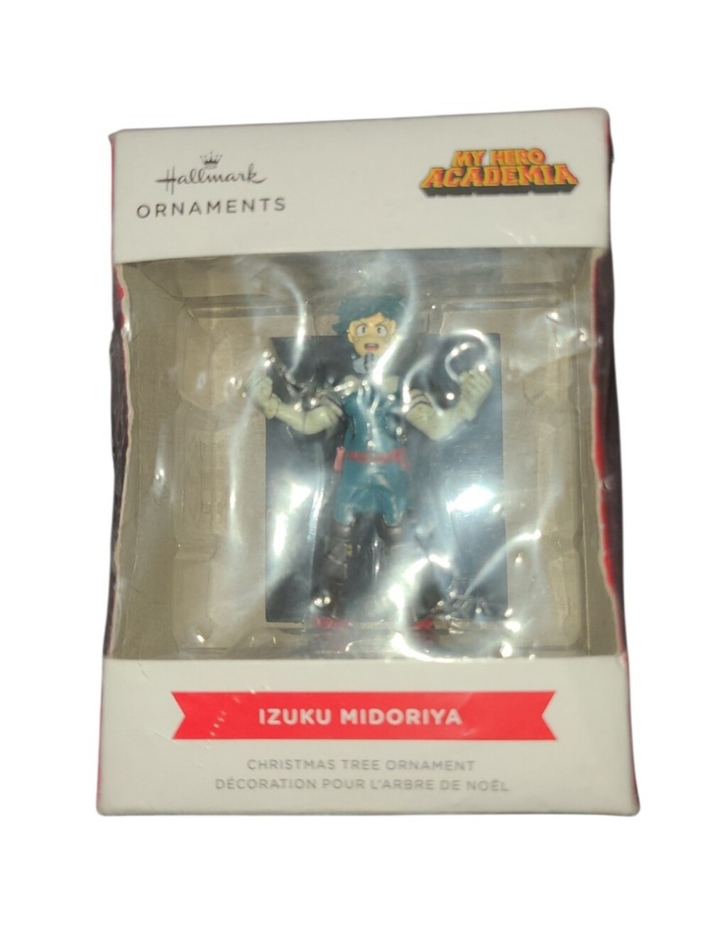 Izuku Midoriya My Hero Academia Hallmark Christmas Tree Ornament NIB